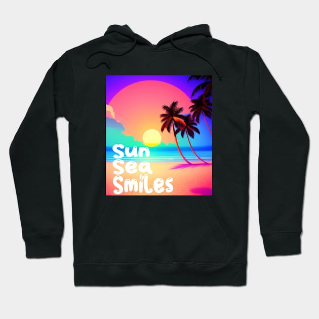 Sun, Ses, Smiles Hoodie by My Tee Style